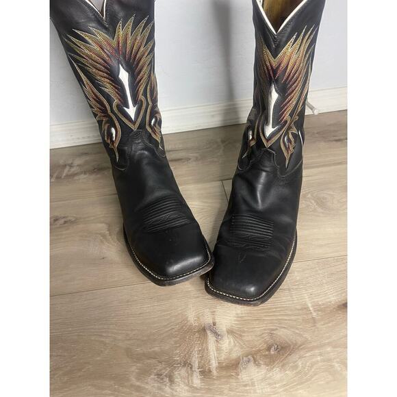 Men’s Justin Cowboy Boots size 13D - Picture 8 of 10